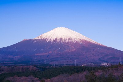 早上的富士山