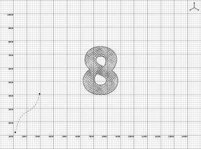 纸张艺术8数字插图