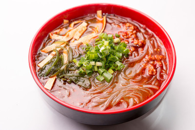 辣的面条