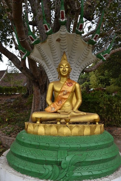 七头龙金佛坐像
