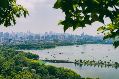 西湖风景,杭州,中国