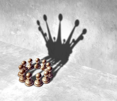 商业领导团队合作
