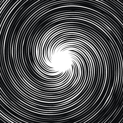 螺旋的背景。矢量插图。圆形，辐射抽象形状图案