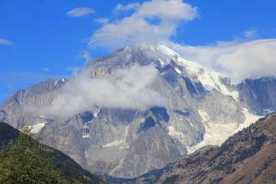 全景与勃朗峰