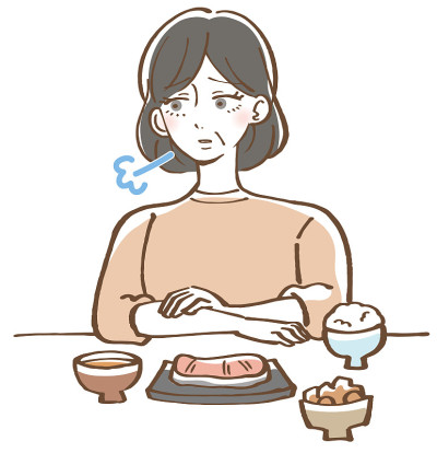 一个没有胃口的高级女人的画像