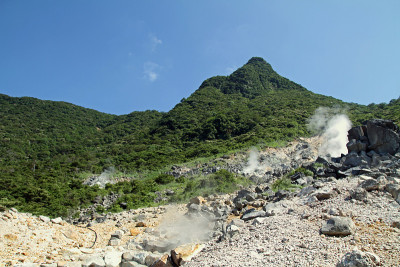 Owakudani、温泉