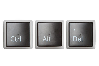 Ctrl, Alt, Del键盘键隔离