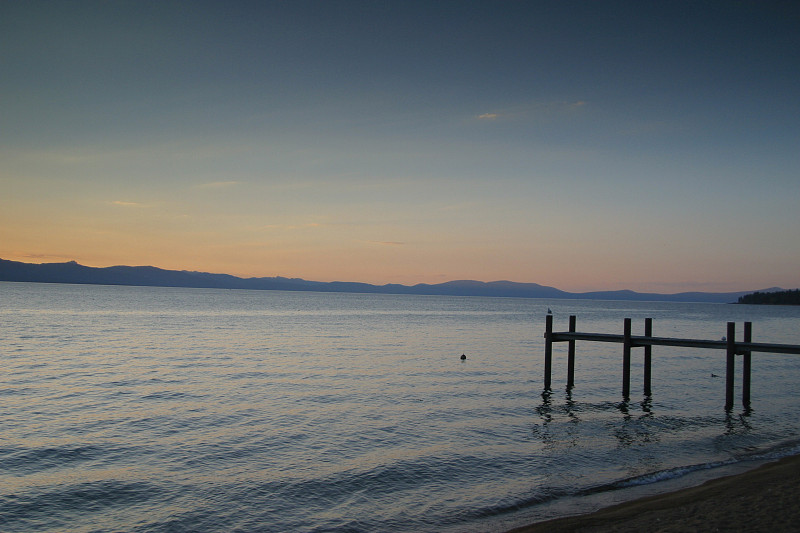 太浩湖日落