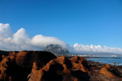 山房山，海岸，云;