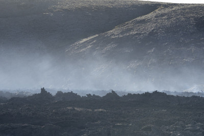 Grindavík，冰岛活火山火山口熔岩