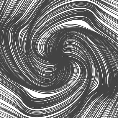 手绘矢量抽象旋转线纹理