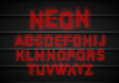 光氖字体