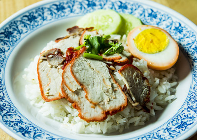 红肉炒饭