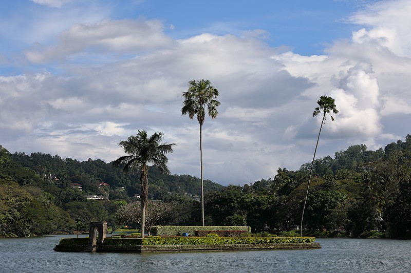 Der Bogambara See von Kandy在斯里兰卡