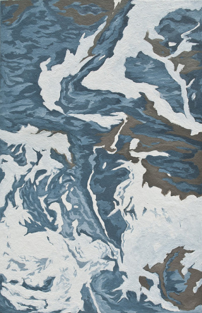 海浪，海浪的泡沫