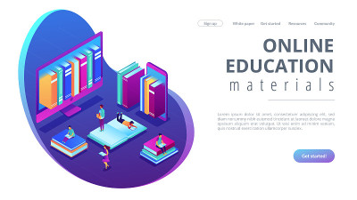 电子图书馆等距3D登陆页面。