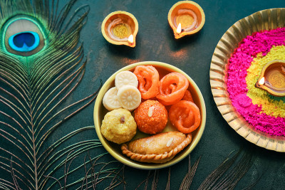 排灯节甜品jalebi Jhangiri Imarti zalabia jndian甜甜品mitha