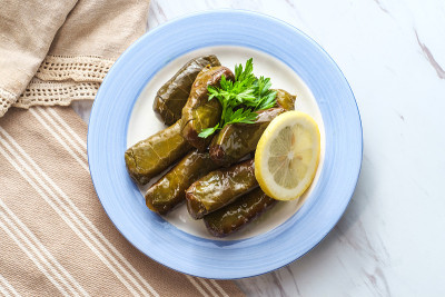 Yaprak Dolma，酿葡萄叶