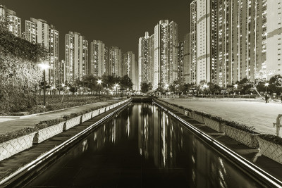 高层住宅建筑外观