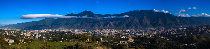 加拉加斯的全景