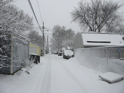 雪中小路
