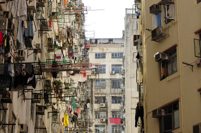 拥挤的住房条件