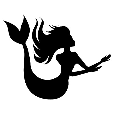 轮廓的美人鱼