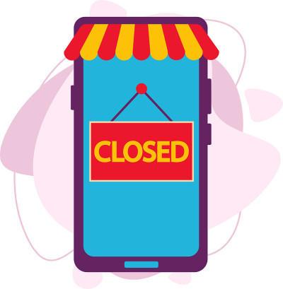 商店在手机与铭文关闭。