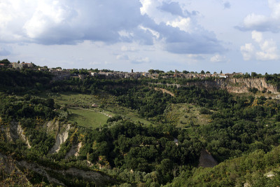 Bagnoregio, tu滑雪，拉齐奥，意大利的Civita