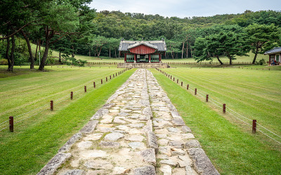 位于韩国高阳的朝鲜王朝群的李陵皇家墓地