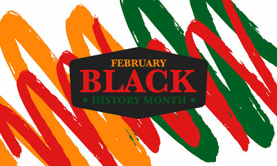 Black History Month. African American History. Cel