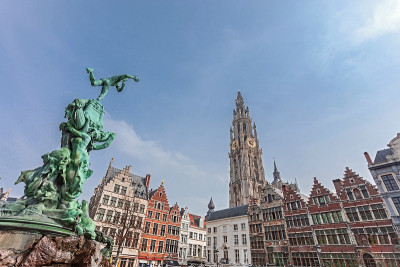 Antwerpen市中心