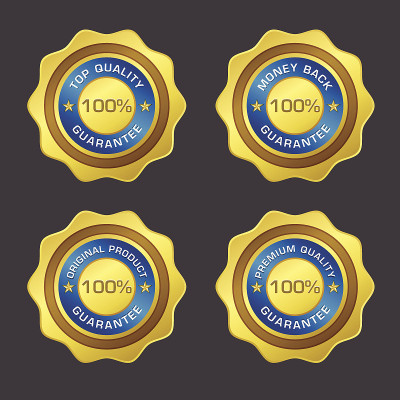 100%退款保证金印
