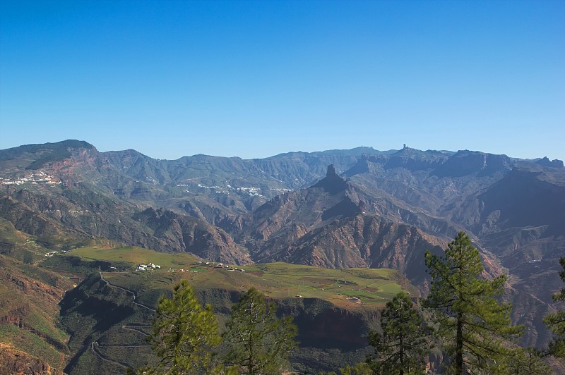 大加纳利岛中心的美景