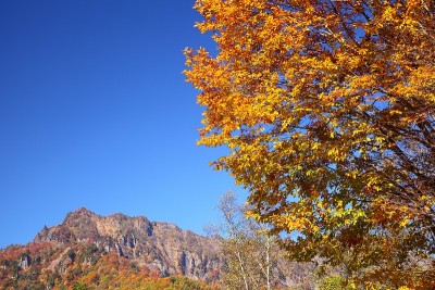 山在秋天