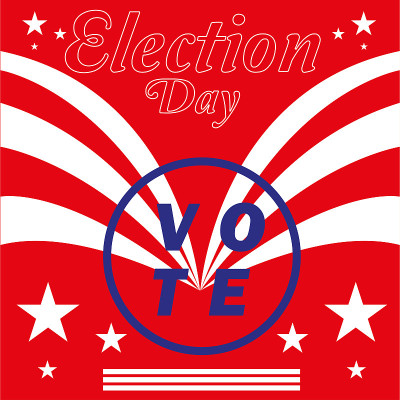 Election day poster