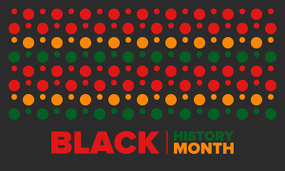 Black History Month. African American History. Cel