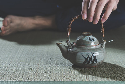 茶和日式榻榻米