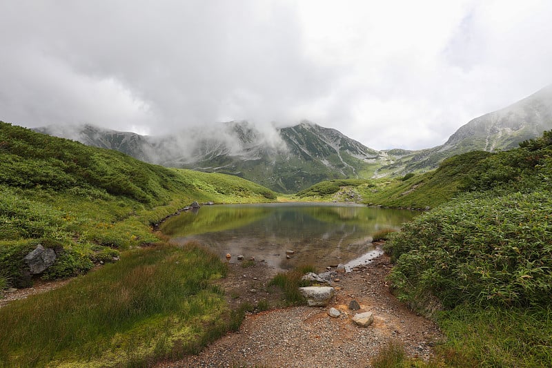 立山黑羽阿尔卑斯山脉路线