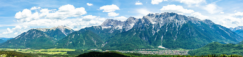 kranzberg山的景色