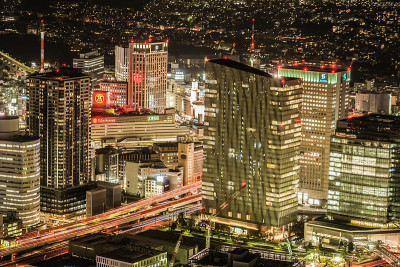 夜景了