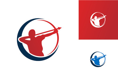 Archer Logo Template Design Vector, Emblem, Design