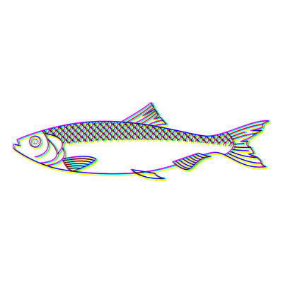 故障效应鱼和海洋生物标志
