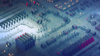 金属工艺板3D渲染图