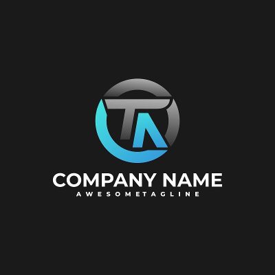 Letter TA Illustration Vector Template