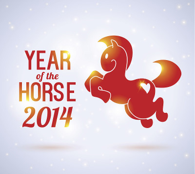 2014年新年快乐贺卡