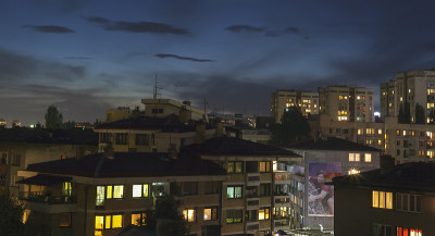 萨拉热窝-阳台景色