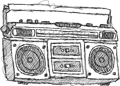 涂鸦系列-扬声器