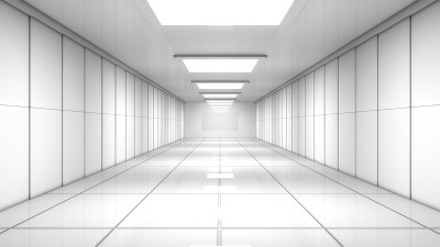 3 d渲染。未来的室内环境