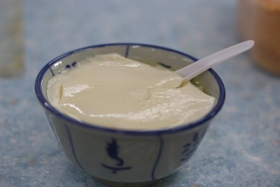 这是香港一碗美味豆腐发的特写